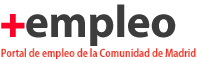 Logo del portal de empleo de la comunidad de Madrid