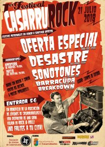 Festival rock Casarrurock - Casarrubuelos 2018