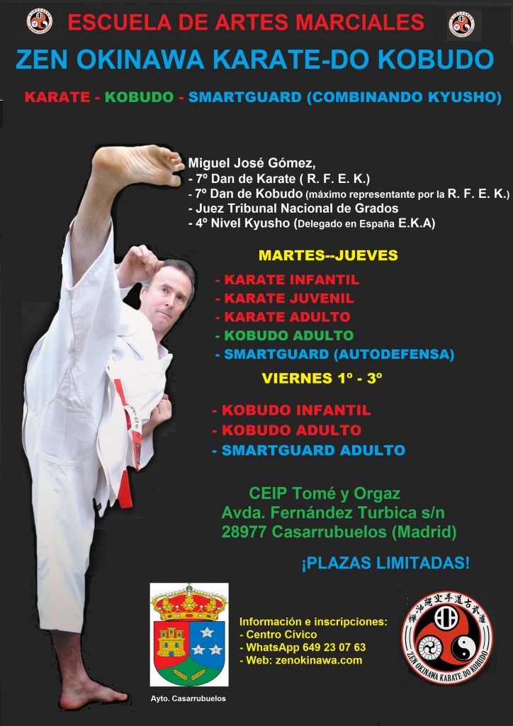 Artes marciales Casarrubuelos - temporada 2018-19