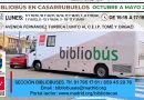 Bibliobús en Casarrubuelos: nuevos horarios octubre a mayo 2027