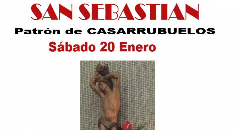 Cartel San Sebastian 2018: Patrón de Casarrubuelos