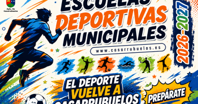 Escuelas deportivas municipales. Temporada 2026/27